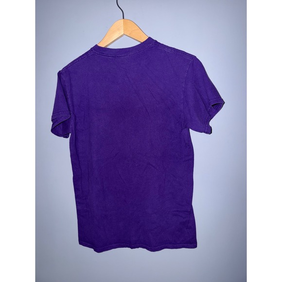 Thrasher Magazine Flame Logo Graphic T-Shirt Purple Mens Small Skate Tee - Picture 3 of 4